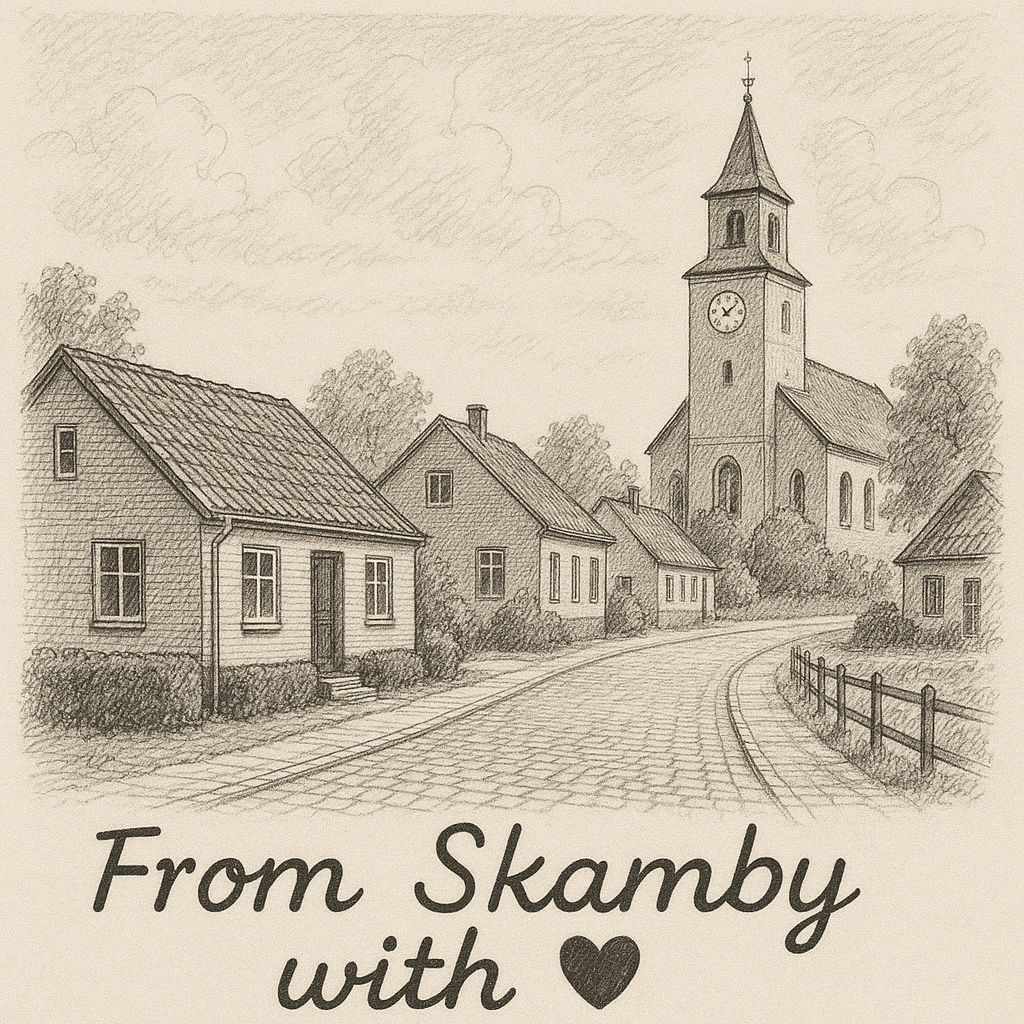 From Skamby with ❤️